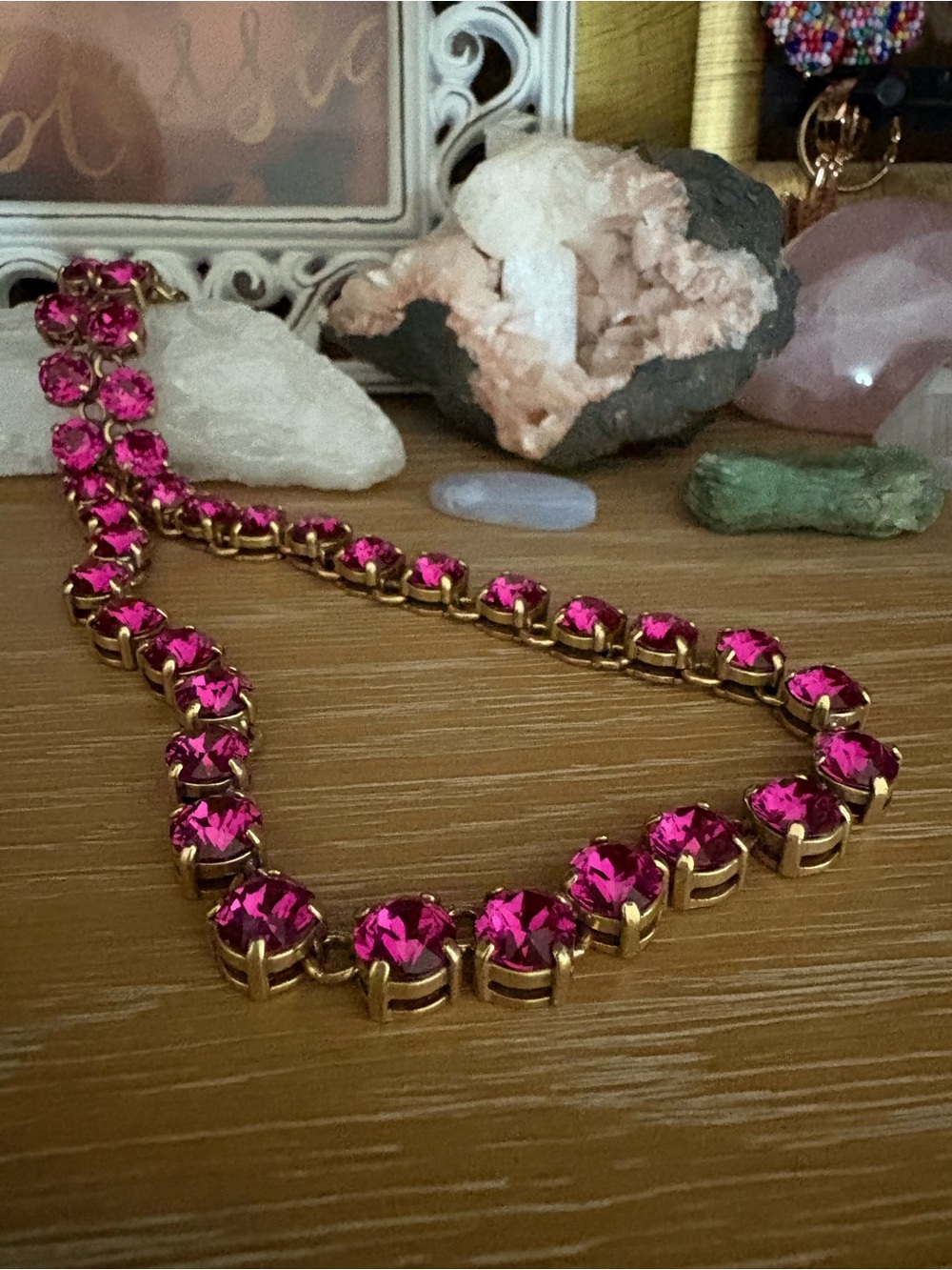 J. Crew Martha Swarovski Crystal Necklace